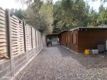 chalet habitable à l'année
