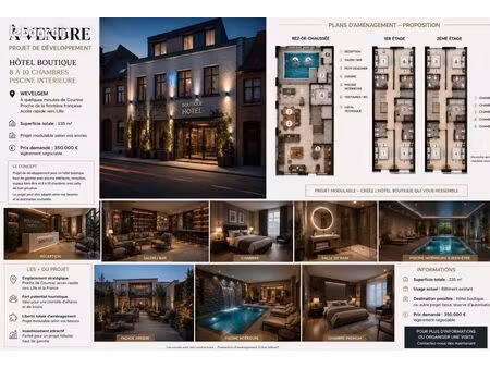 wevelgem boutique hôtel et spa à finaliser