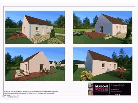 maison 3 pièces 80 m²