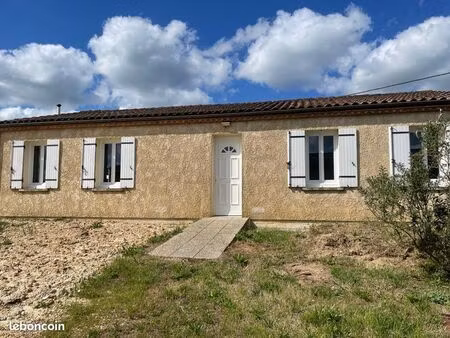 maison de plain-pied - 4 pièces - 85m² - saint-antoine-sur-l’isle