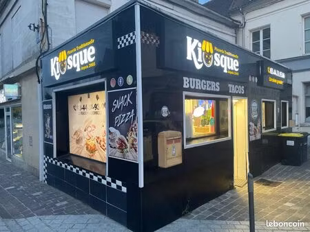 opportunité rare – restaurant rapide entièrement équipé à mouy