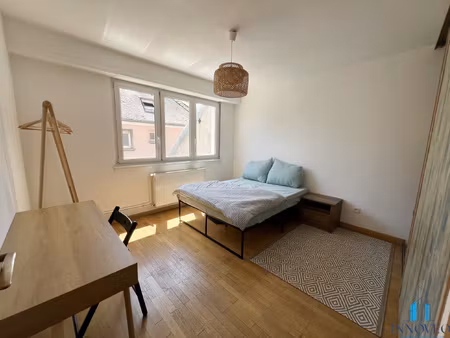 3 pièces meublé avec garage à deux pas du quartier fischer
