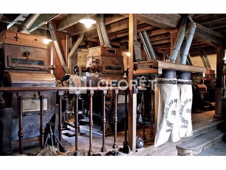 maison de caractère  ancienne minoterie  atelier d'artiste et dépendances.