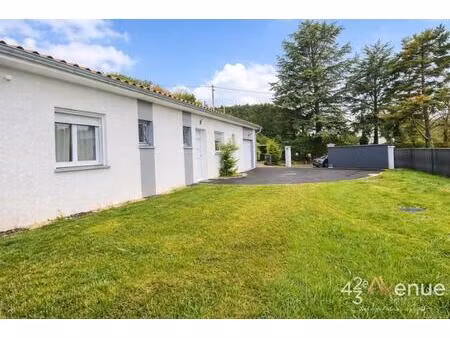 maison plain pied de 2018  t5 de 100m²   terrain plat de 1000m²