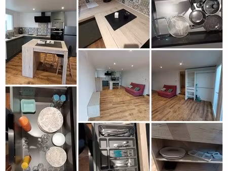 ? à louer – superbe t2 meublé de 53 m² avec terrasse  jardin et parking sécurisé – aureilh