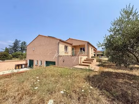 villa f5 4 faces 158m2 garage 220m2
