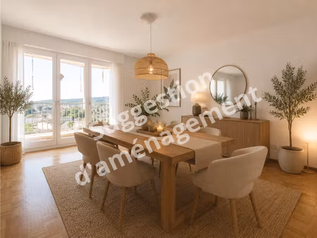appartement d'exception en dernier étage - résidence le cyrano