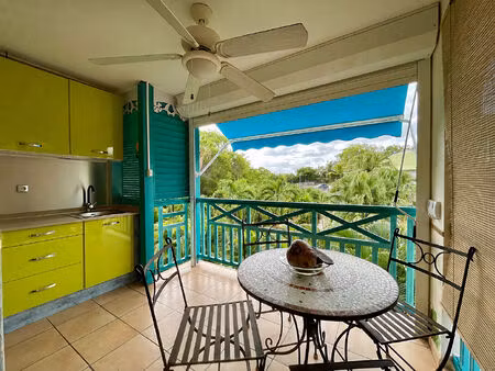 studio meublé - anse caritan - ste-anne