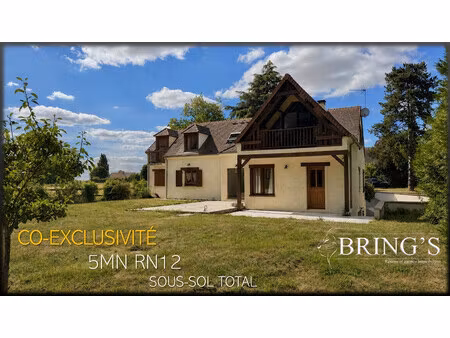co-exclusivité - entre houdan et dreux 5mn rn12 - maison tradit