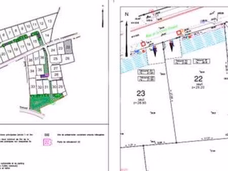 vente terrain à brem-sur-mer (85470) : à vendre / 559m² brem-sur-mer