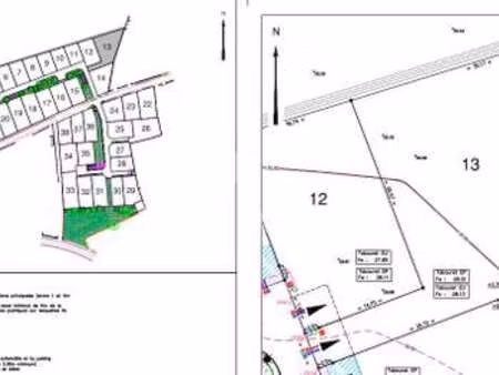 vente terrain à brem-sur-mer (85470) : à vendre / 801m² brem-sur-mer