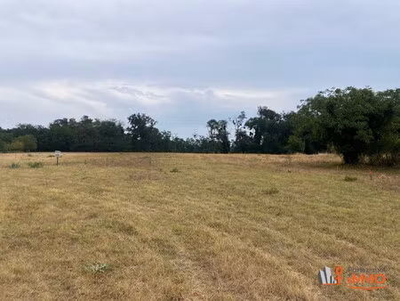beau terrain plat constructible