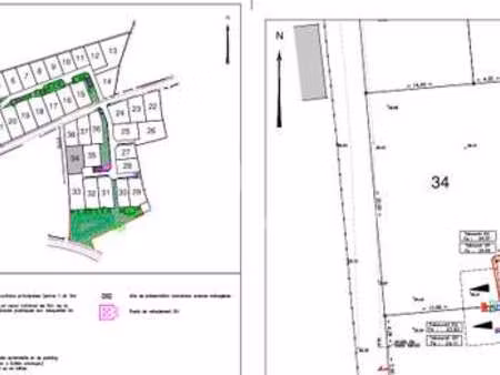 vente terrain à brem-sur-mer (85470) : à vendre / 538m² brem-sur-mer