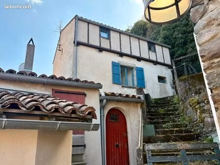 maison de charme à vendre à hautpoul (tarn) - nature  calme et authenticité