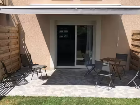 pavillon t4 meublé - jardin