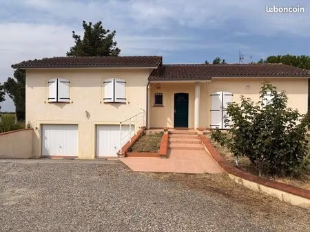 à louer — villa 120 m² avec double garage — aucamville (82600)