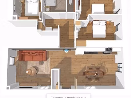 appartement t4 entièrement renové