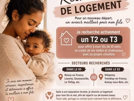 recherche appartement t2/t3