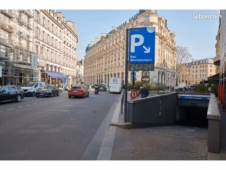 parking saemes bac montalembert – paris 7ème arrondissement