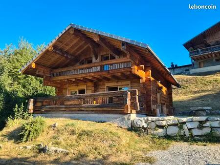 bien rare à la location chalet d'exception meublé de 110 m2 disponible début octobre