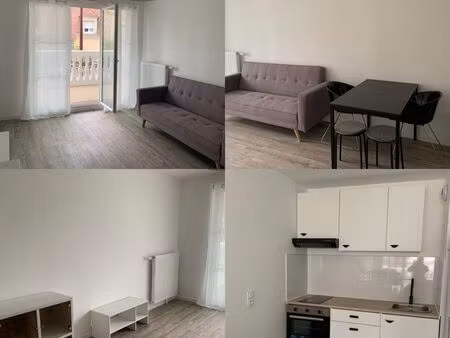loue f2 40 m2 meublé proche gare