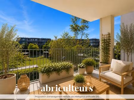 appartement t3 lumineux de 57 m² avec terrasse en vente à bas cenon