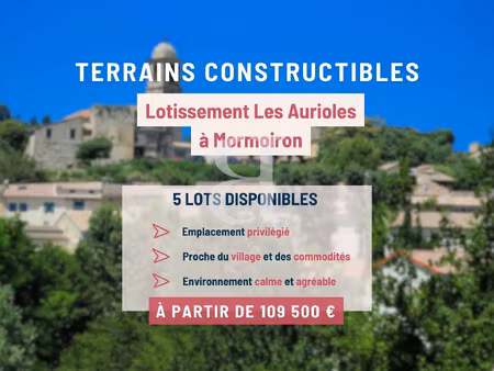 terrains à vendre proche de bédoin