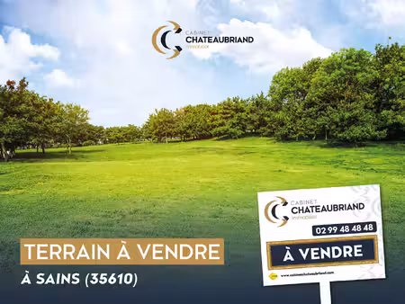 terrains a batir 6 lots a viabiliser - sains (35610)