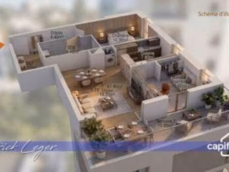 vente appartement 3 pièces à périgny (17180) : à vendre 3 pièces / 62m² périgny