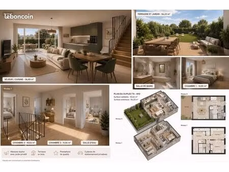 maison 4 pièces 89 m²