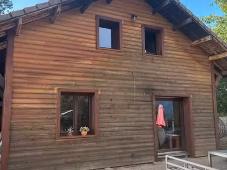 chalet t5 meublé de 120m2 à louer pour 6 mois à 30 min de genève
