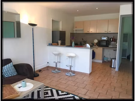 location meublée appartement 3 pièces 55 m² à chamborigaud (30530)  480 €