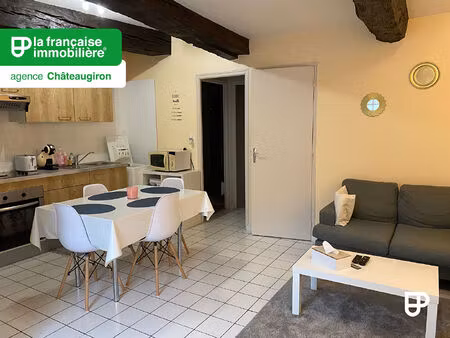 appartement meublé à louer  2 pièces  chateaugiron  31.84 m2