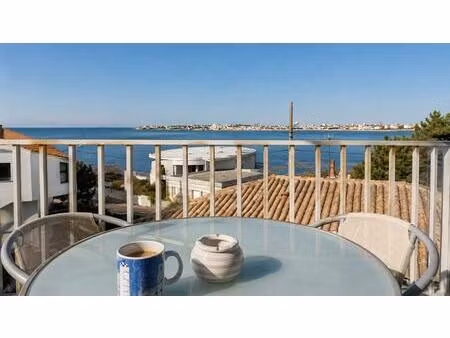 vu mer panoramique ? appartement t2 avec terrasse  parking et cave