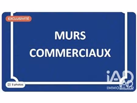 vente murs commerciaux 160 m²