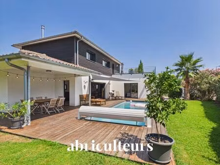 villa contemporaine de 2018 avec piscine et toit-terrasse – seignosse bourg