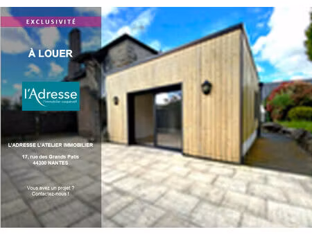 location maison 4 pièces  88.90m²  nantes