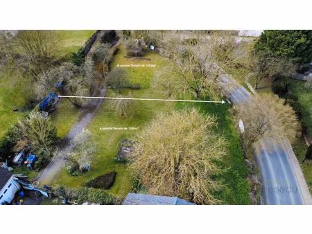 vente terrain 1000 m² nourard-le-franc (60130)