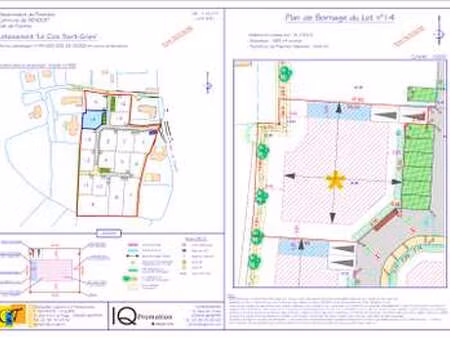 vente terrain à bénodet (29950) : à vendre / 599m² bénodet