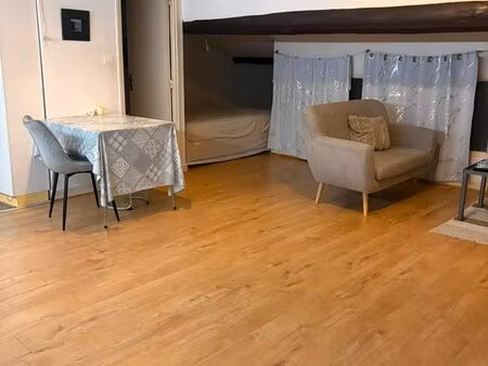 studio meublé hypercentre 26m2 + cave