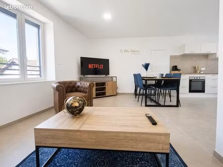 t3 neuf meublé duplex