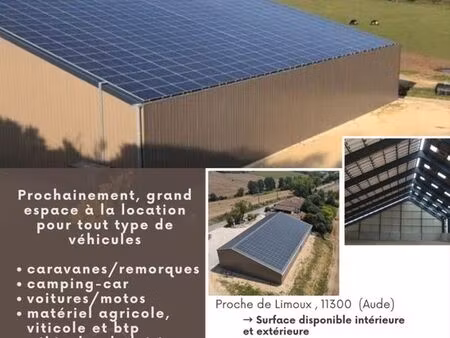stockage  hivernage véhicules