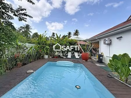 baie-mahault - villa t4 avec piscine