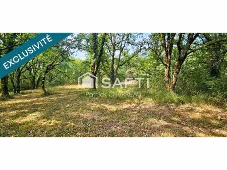 terrain constructible avec cu - 2200 m² - calme