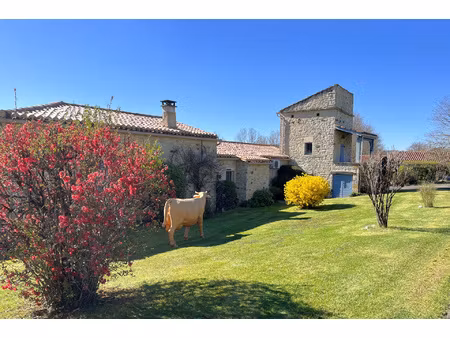 très belle propriété à vendre  de plain pied  belle piscine 