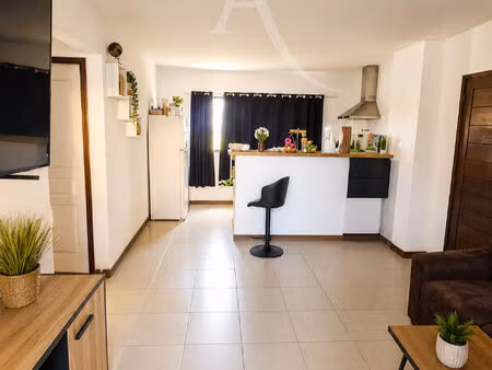 vente appartement 3 pièces  58.90m²  cayenne