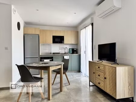 appartement studio meublé à louer - agosta plage