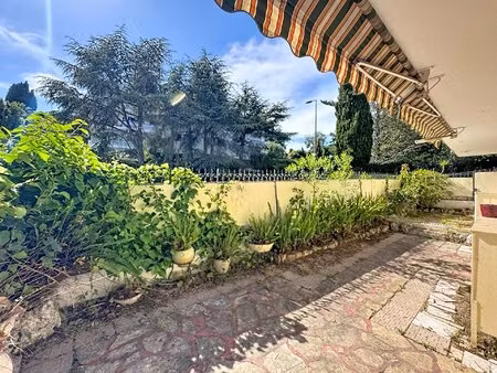 exclusivité - cannes petit juas - appart 2 pièces - jardin