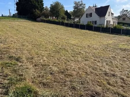 vente terrain à batir 1210 m² à crisolles (60400)  35 000 €