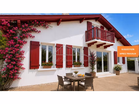 maison à rénover à arcangues - grandes terrasses  garage double et atelier
